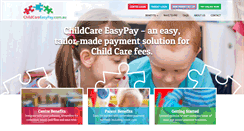 Desktop Screenshot of childcareeasypay.com.au